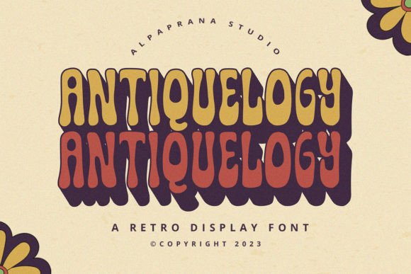 Antiquelogy: A Display Font with Soul for Makers