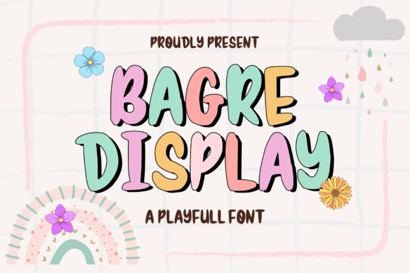 Bagre: The Bold Display Font for Handmade Labels & Crafts