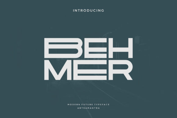 Behmer: A Display Font That Brings Handmade Charm to Life