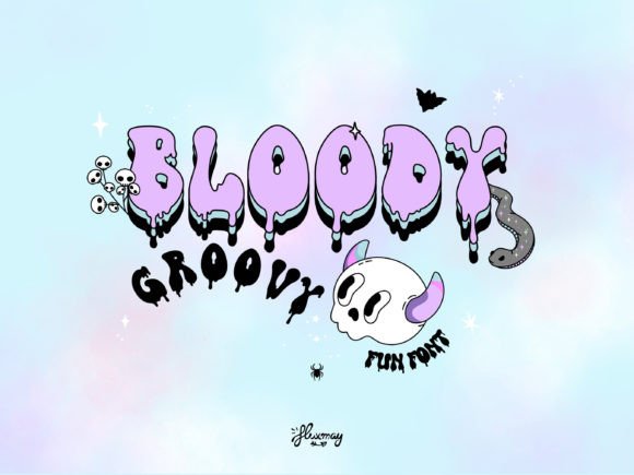 Bloody Groovy: A Spooky Display Font for Campaign Creators