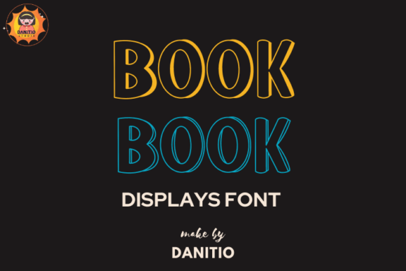 Book Book: A Cute Display Typeface That Brings Labels and Gifts to Life