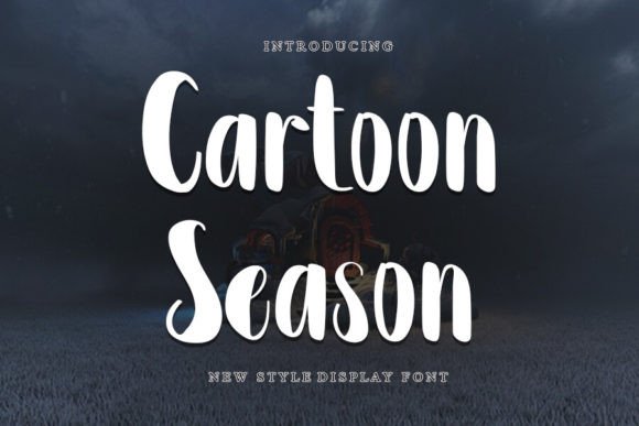 Cartoon Season: A Display Font That Brings Makers' Products to Life