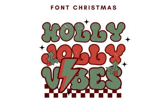 Holly Jolly Vibes: A Display Font That Makes Campaigns Pop