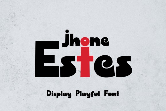 Jhone Estes Font: A Quirky Display Typeface for Brand Makers