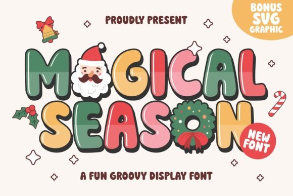 Magical Season: A Bold Display Font for Small Business Branding