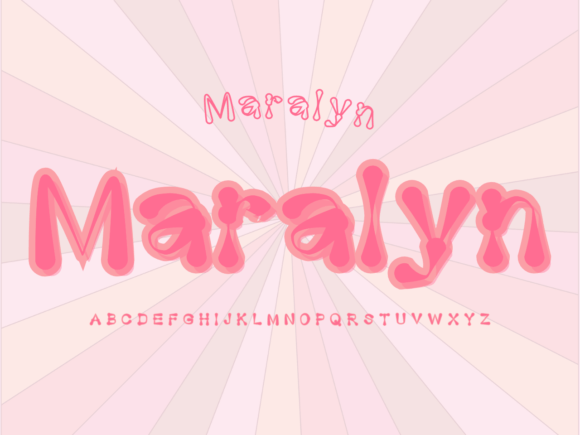 Maralyn: A Display Font That Brings Magic to Layouts