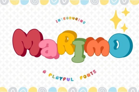Marimo: A Playful Display Font That Turns Campaigns Into Conversations