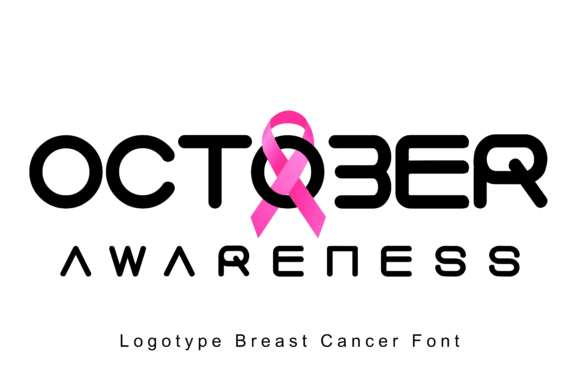 October Awareness: A Clean Display Font for Business Branding