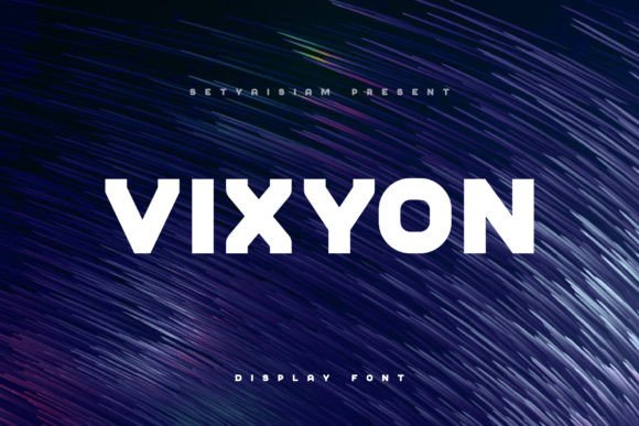 Vixyon: A Bold Display Font for Editorial Clarity